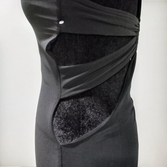 SENTIMENTAL NY BLACK PARTY DRESS WITH BACK CUTOUT WMEN SIZE M/L NEW - Picture 6 of 8